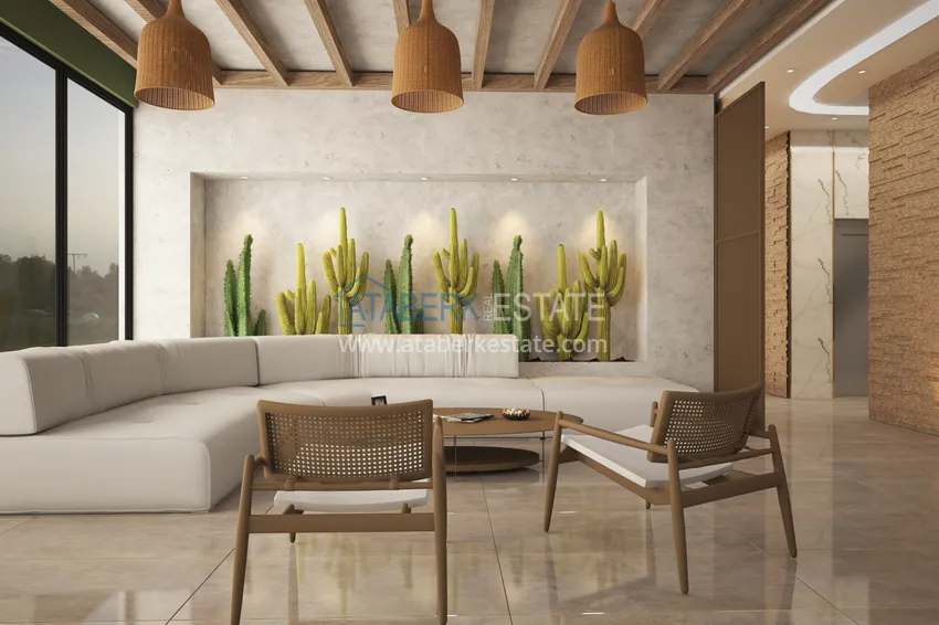 Престижный жилой комплекс на этапе строительства в районе Оба, Аланья 26