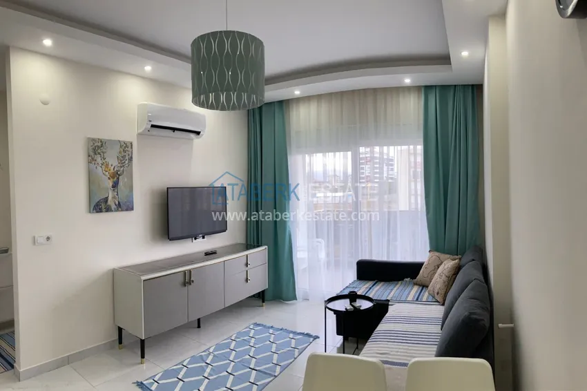 Приобрести Квартира с мебелью и видом на море в комплексе с хорошей инфраструктурой - в районе Авсаллар, Алания 2 