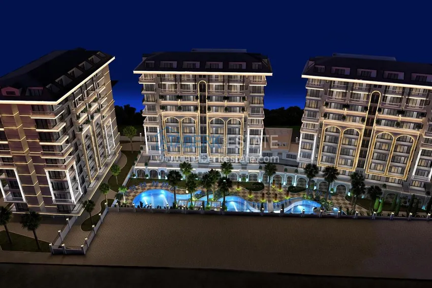 Недвижимость под ВНЖ. Квартира в центре Алании от инвестора – район пляжа Клеопатра 3 