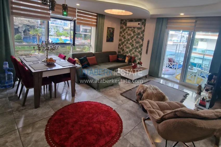 Приобрести Срочная продажа! Роскошная трехкомнатная квартира от собственника в премиальной резиденции – район Оба, Алания 3 