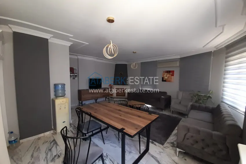 Приобрести Квартира в центре Алании с мебелью в жилом комплексе 3 