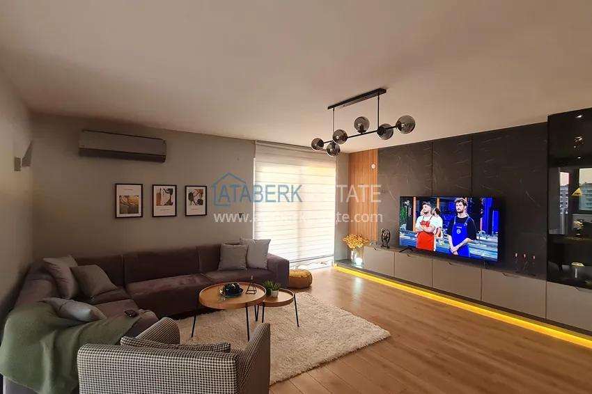 Приобрести Дуплекс с дизайнерский интерьером в 300 метрах от моря - район Махмутлар, Алания 3 