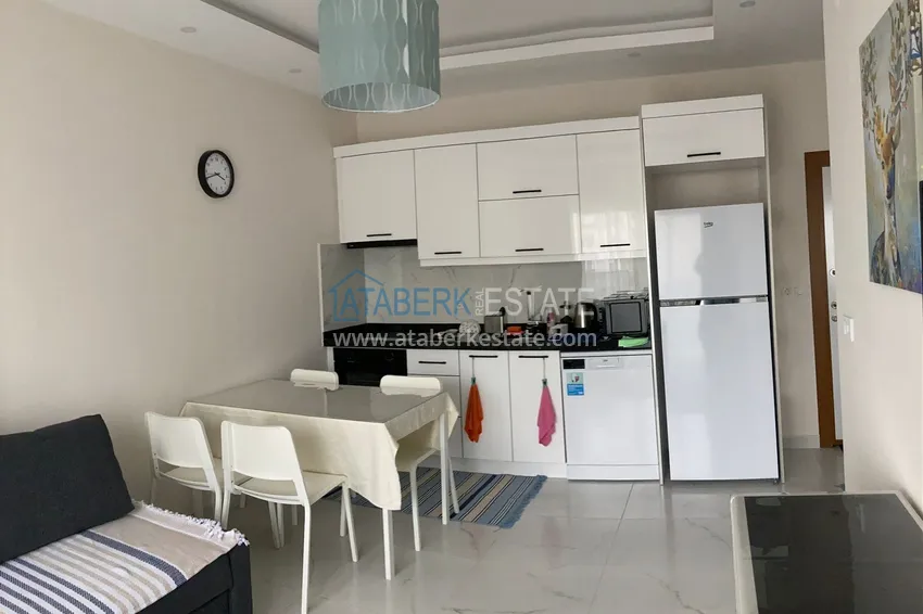 Приобрести Квартира с мебелью и видом на море в комплексе с хорошей инфраструктурой - в районе Авсаллар, Алания 3 