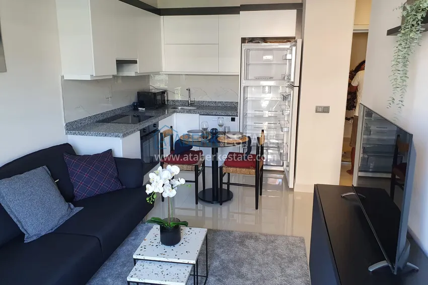 Приобрести Квартира под ключ в 200 метрах от моря в комплексе комфорт-класс  – Алания, район Каргыджак  3 