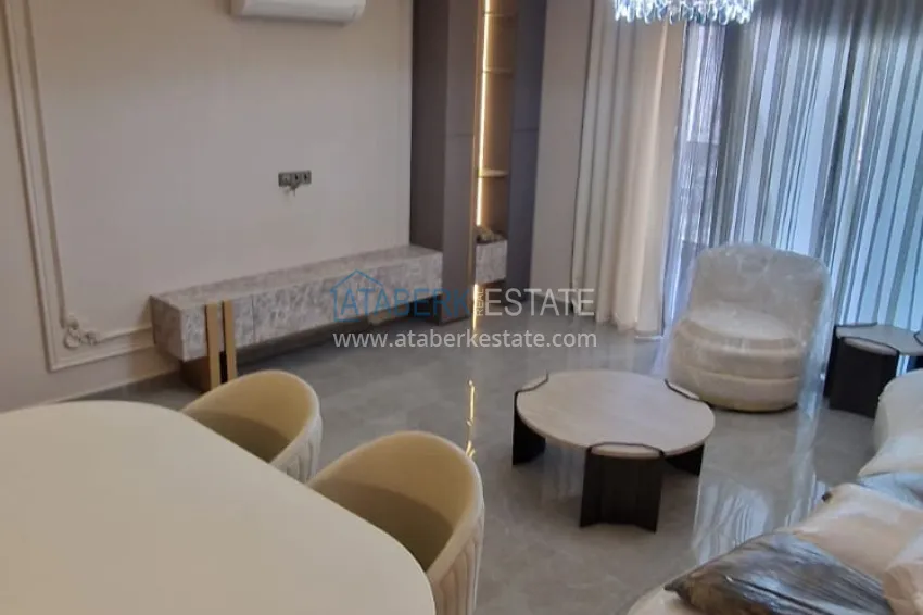 Приобрести Двухкомнатная квартира 70 м2, с мебелью и видом на море в Алании, район Махмутлар 3 