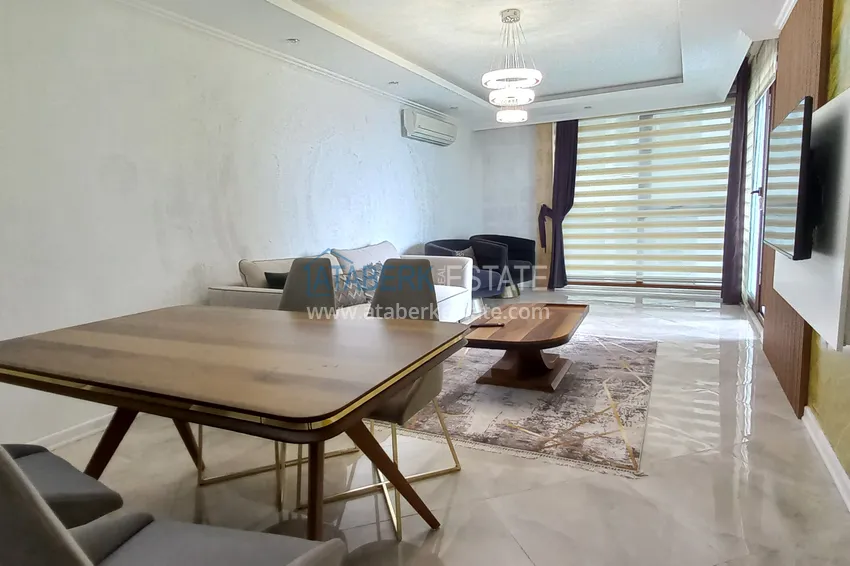 Приобрести Стильная квартира с видом на море в комплексе на первой береговой – район Оба, Алания 7 