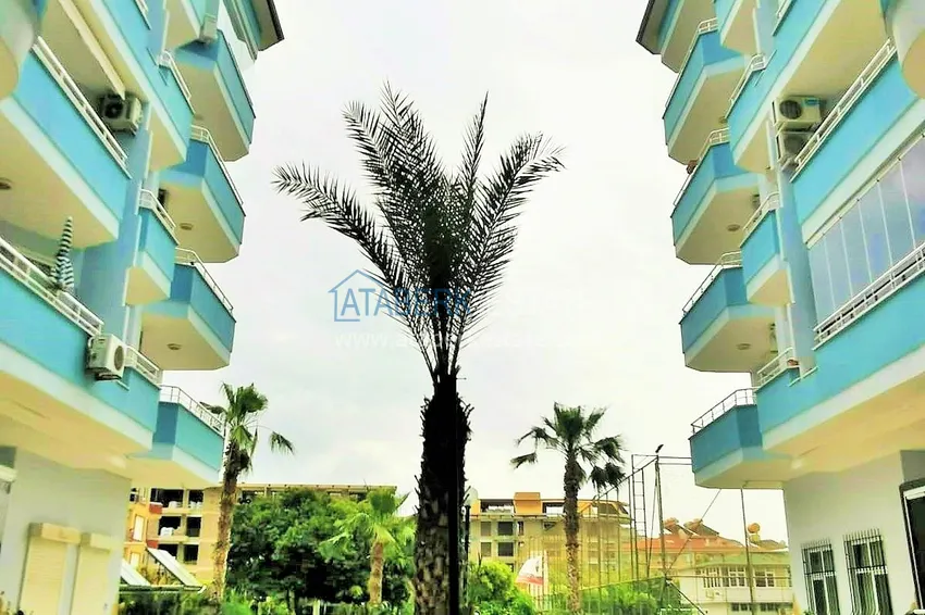 Линейная 4-комнатая квартира с мебелью в 200 метрах от моря – Алания, район Оба 4 