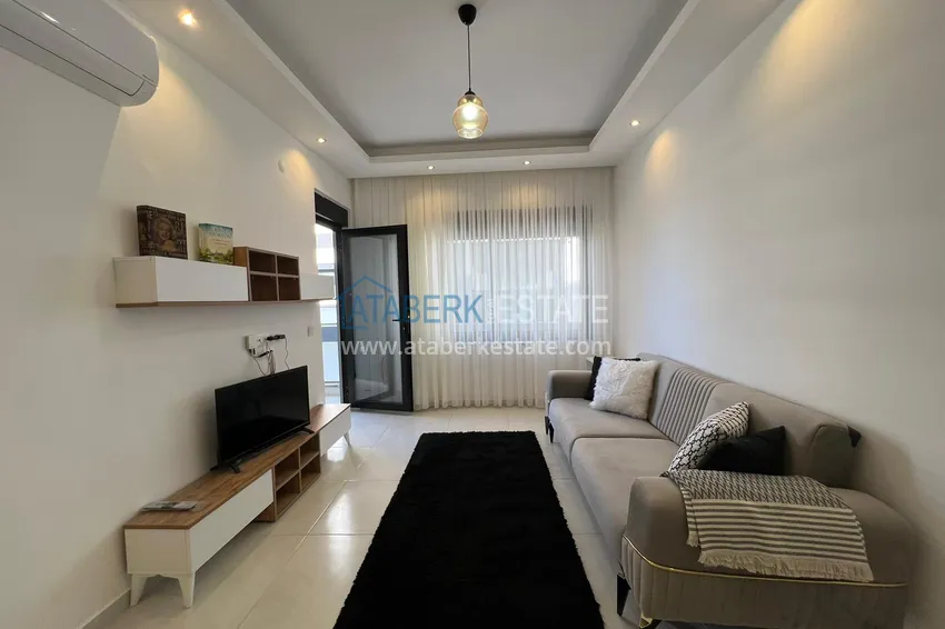 Приобрести Двухкомнатная квартира с частичным видом на море – Каргыджак, Алания, 100 метров от моря 5