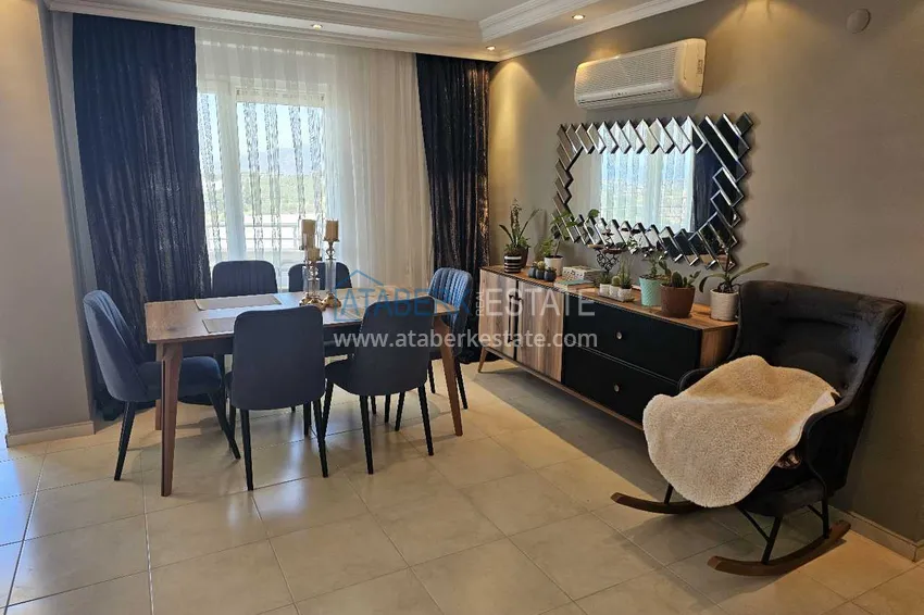 Приобрести Видовой дуплекс с мебелью и джакузи на балконе в Алании, район Махмутлар 5