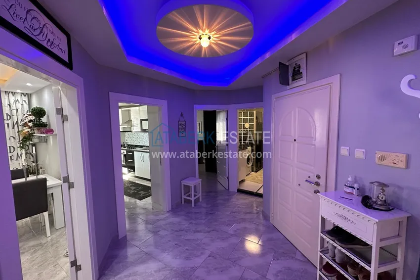 Приобрести Недвижимость под ВНЖ. Городская квартира с видом на море в центре Алании – в 500 метрах от моря 4 