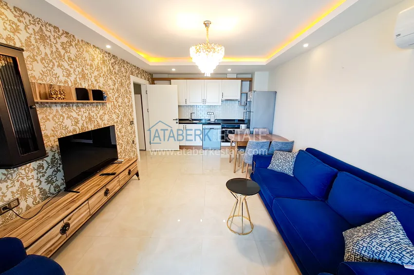 Приобрести Квартира под ключ с прямым видом на море на первой береговой в Махмутларе, Алания 4 