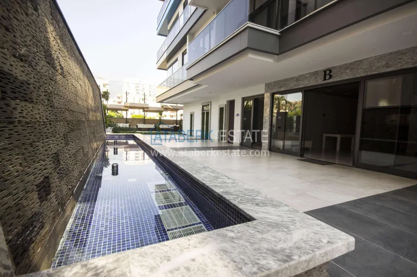 Квартира под ключ с видом на море, первая береговая - Алания, район Махмутлар 6