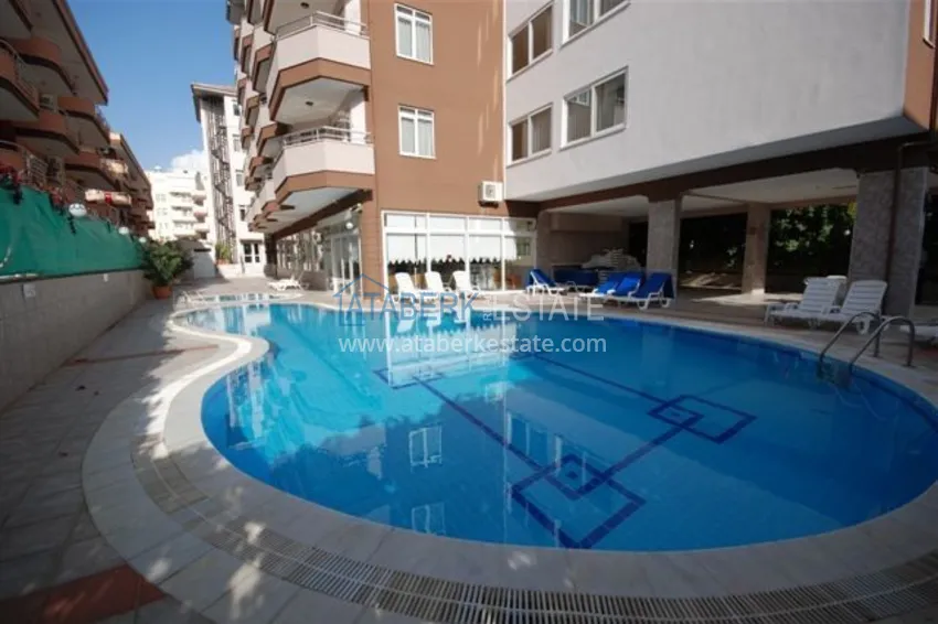 Двухкомнатная квартира под ключ с видом на море в 250 метрах от пляжа - район Оба, Алания 7