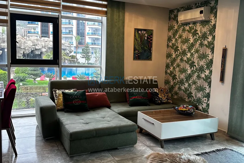 Приобрести Срочная продажа! Роскошная трехкомнатная квартира от собственника в премиальной резиденции – район Оба, Алания 5 