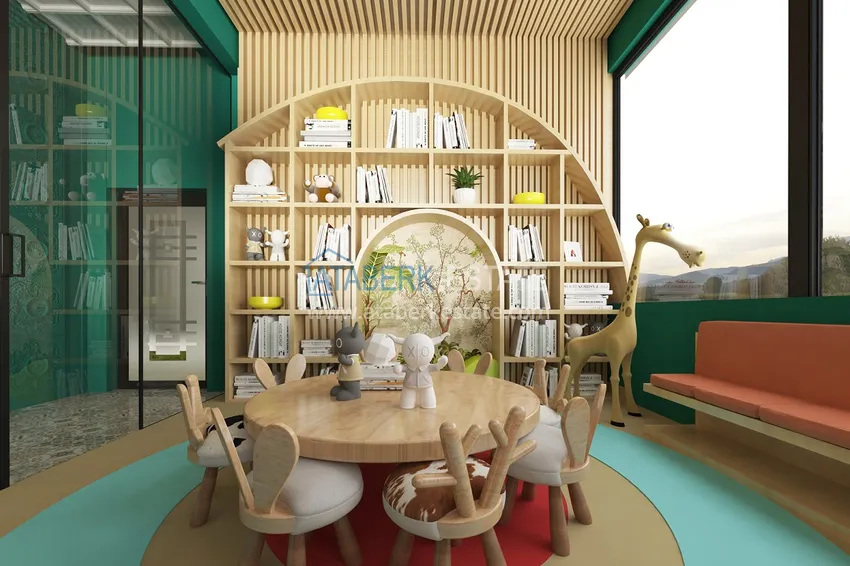 Квартиры премиум-класса с видом на море от застройщика на первой береговой в Махмутларе, Алания 38 