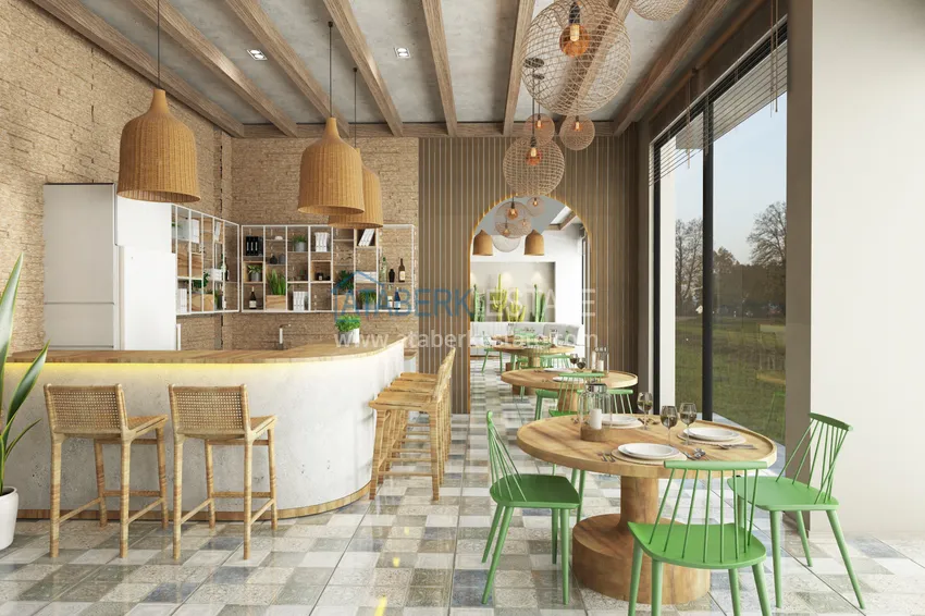 Престижный жилой комплекс на этапе строительства в районе Оба, Аланья 30