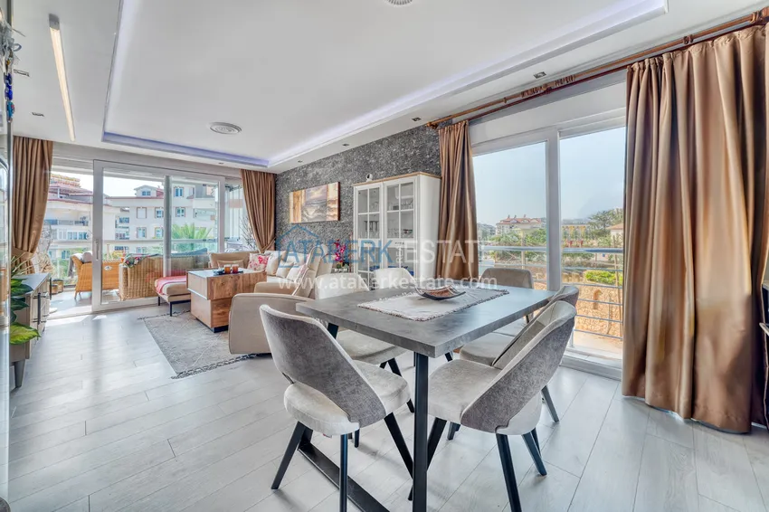 Приобрести Превосходная квартира с дизайнерским ремонтом в районе Оба, Алания 6 