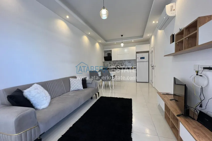 Приобрести Двухкомнатная квартира с частичным видом на море – Каргыджак, Алания, 100 метров от моря 6