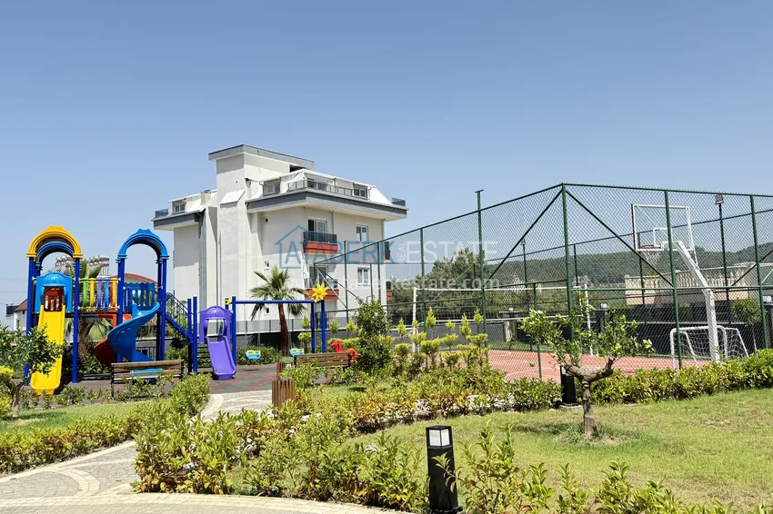 Квартира с чистовой отделкой и видом на море в комплекс с богатой инфраструктурой – Алания, район Авсаллар 7