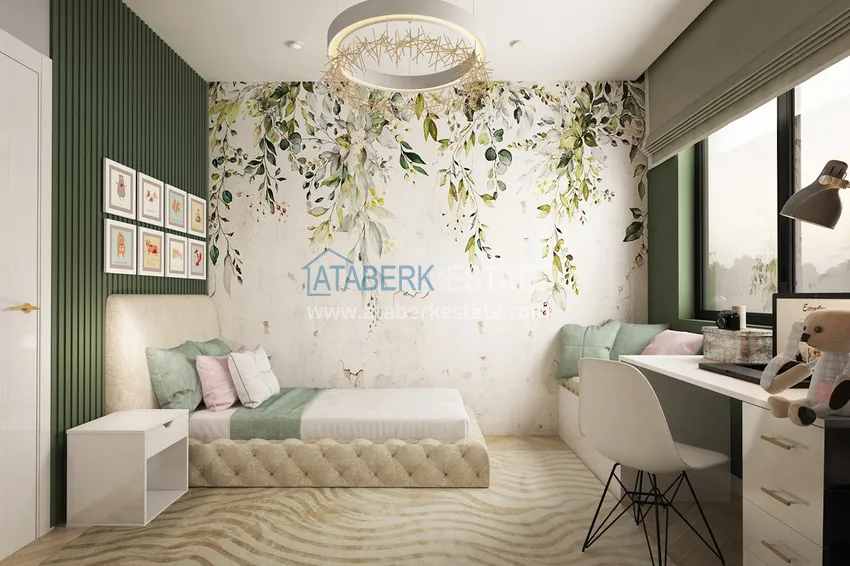 Приобрести Квартиры премиум-класса с видом на море от застройщика на первой береговой в Махмутларе, Алания 6 