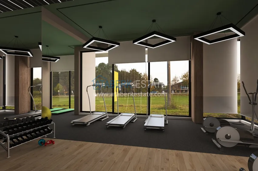 Квартиры от застройщика в районе Демирташ, Алания – многоквартирный жилой комплекс на этапе строительства  49 