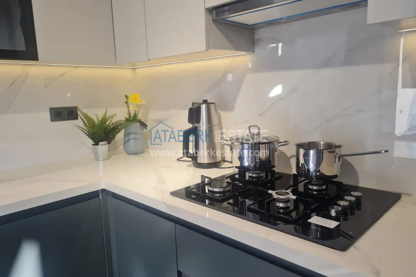 Приобрести Дуплекс с дизайнерский интерьером в 300 метрах от моря - район Махмутлар, Алания 7 