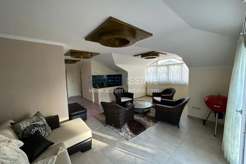 Приобрести Недвижимость под ВНЖ. Меблированный пентхаус-дуплекс в центре Алании 7