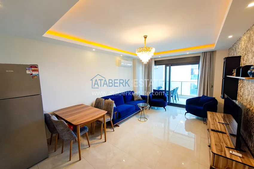 Приобрести Квартира под ключ с прямым видом на море на первой береговой в Махмутларе, Алания 6 