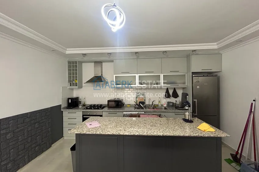 Приобрести Великолепные террасные апартаменты с мебелью и видом на море в Алании, район Махмутлар 8 