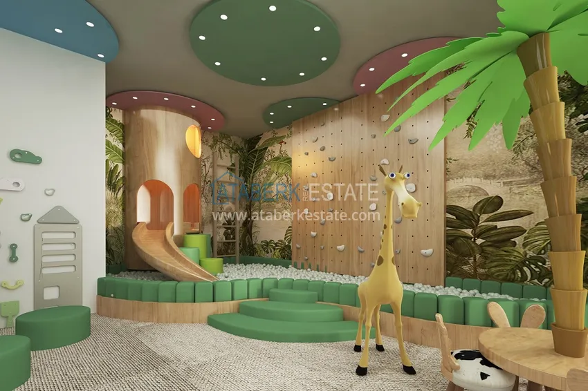 Престижный жилой комплекс на этапе строительства в районе Оба, Аланья 32