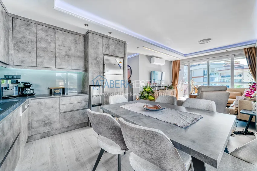 Приобрести Превосходная квартира с дизайнерским ремонтом в районе Оба, Алания 8 