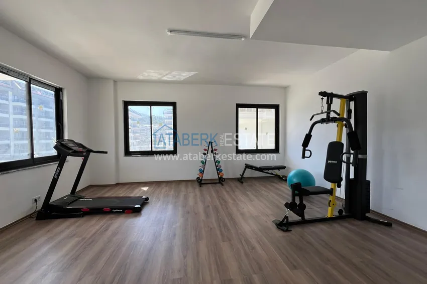 Двухкомнатная квартира с частичным видом на море – Каргыджак, Алания, 100 метров от моря 7