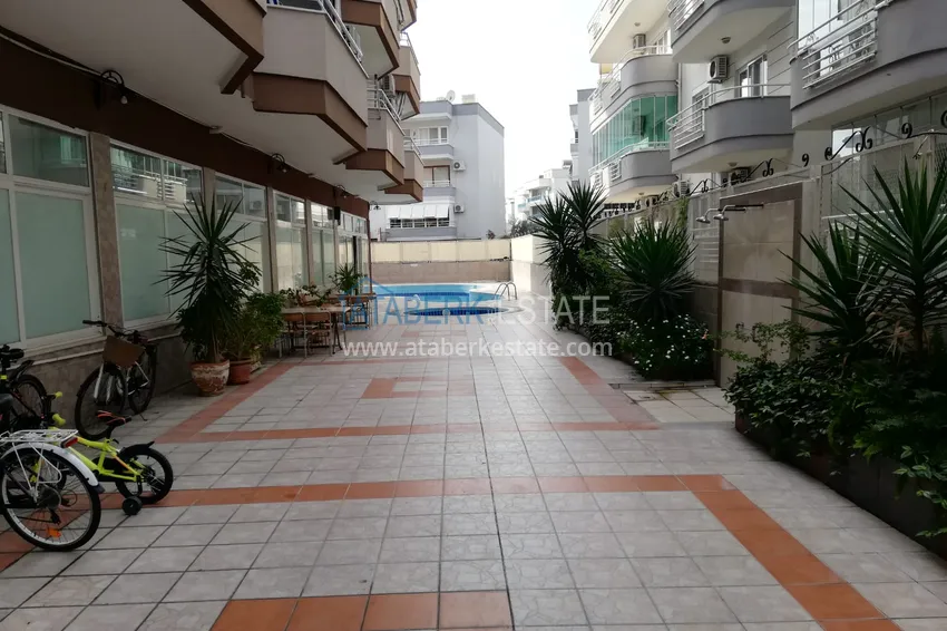 Двухкомнатная квартира под ключ с видом на море в 250 метрах от пляжа - район Оба, Алания 12