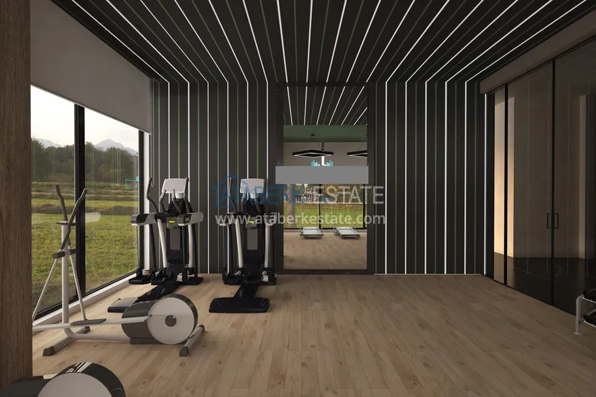 Квартиры от застройщика в районе Демирташ, Алания – многоквартирный жилой комплекс на этапе строительства  51 