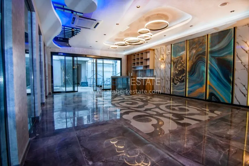 Двухкомнатная квартира 70 м2, с мебелью и видом на море в Алании, район Махмутлар 8 