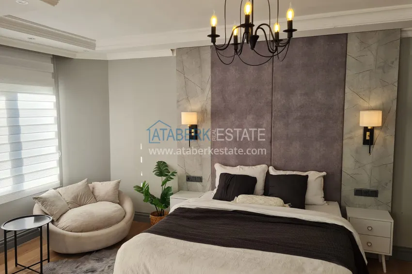 Приобрести Дуплекс с дизайнерский интерьером в 300 метрах от моря - район Махмутлар, Алания 9 