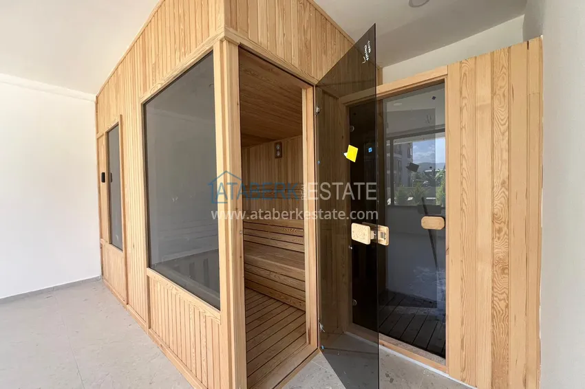 Двухкомнатная квартира с частичным видом на море – Каргыджак, Алания, 100 метров от моря 8