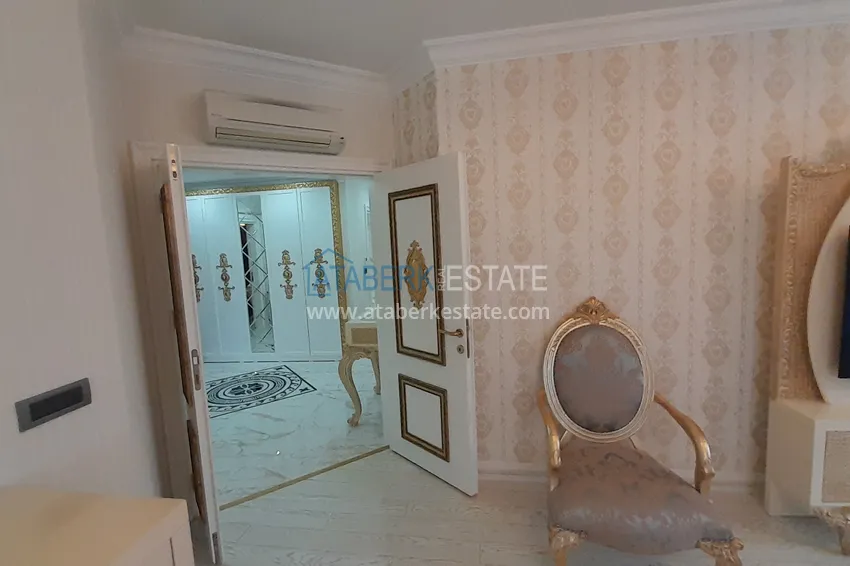 Приобрести Линейная квартира 3+1 в роскошном комплексе на первой береговой в центре Алании 11 