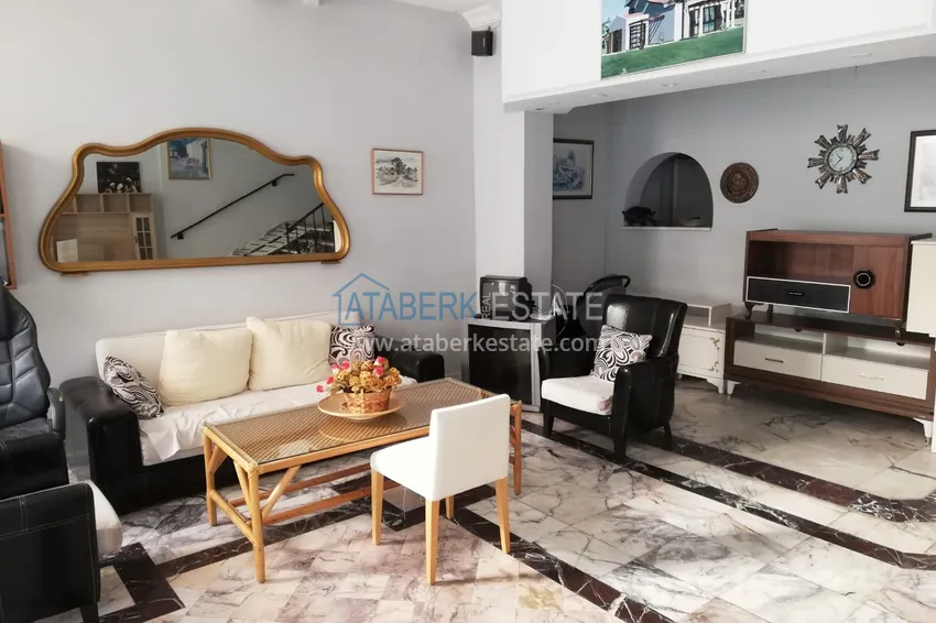 Двухкомнатная квартира под ключ с видом на море в 250 метрах от пляжа - район Оба, Алания 15