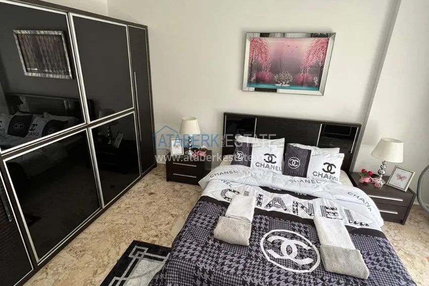 Приобрести Трехкомнатная квартира с мебелью в Алании, район Махмутлар 10 