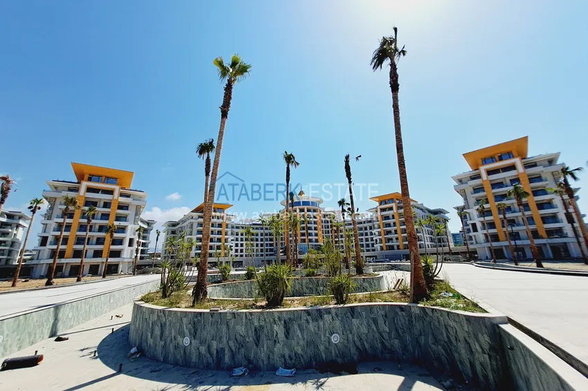 Фото -  Двухкомнатная квартира 85 м2 в строящемся комплекс-отеле в Алании, район Тюрклер 9 