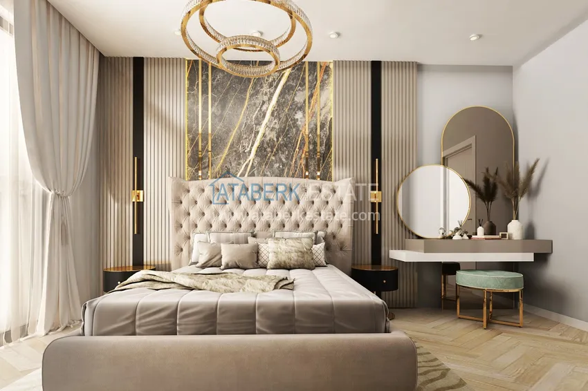 Приобрести Квартиры премиум-класса с видом на море от застройщика на первой береговой в Махмутларе, Алания 10 