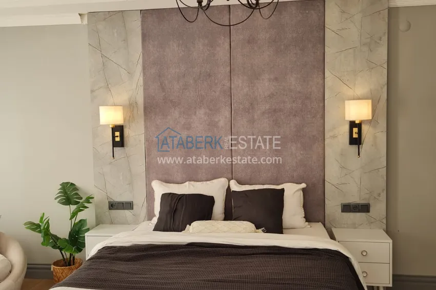 Приобрести Дуплекс с дизайнерский интерьером в 300 метрах от моря - район Махмутлар, Алания 10 