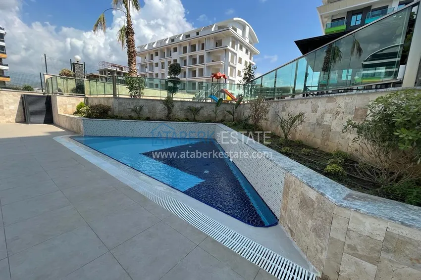 Квартира под ключ в 200 метрах от моря в комплексе комфорт-класс  – Алания, район Каргыджак  9 