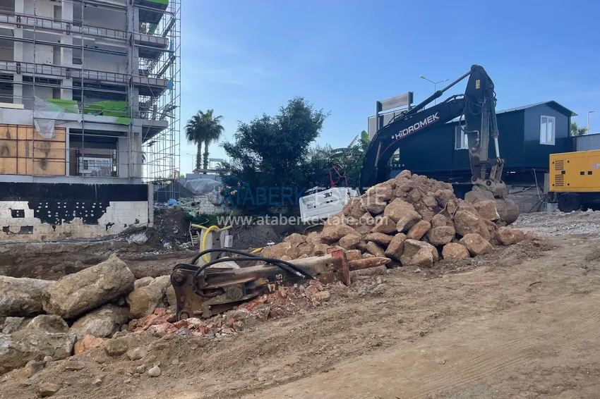 Фото -  Квартиры премиум-класса с видом на море от застройщика на первой береговой в Махмутларе, Алания 12 