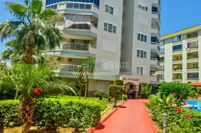 Трёхкомнатные апартаменты с мебелью и видом на море, район Махмутлар – Алания 3