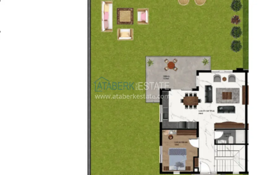 Вилла в Каргыджаке от застройщика – с правом на получение турецкого гражданства 2