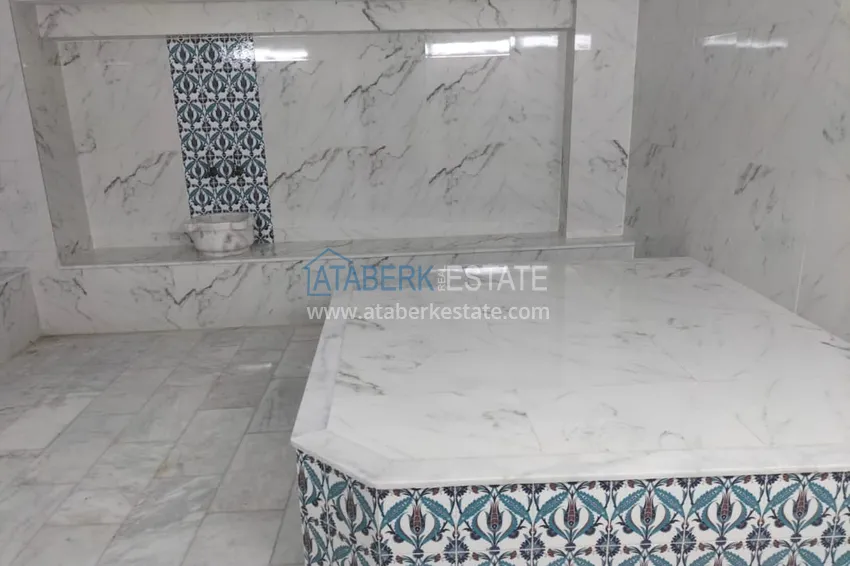 Квартира 1+1 с мебелью и застеклённым балконом в центре Алании – район пляжа Клеопатра 20