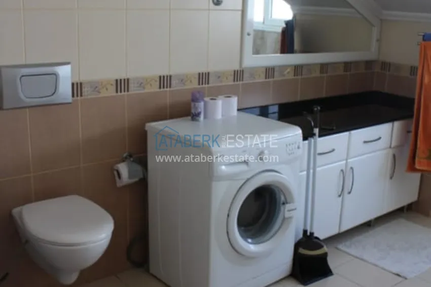 Приобрести Видовой меблированный пентхаус-дуплекс в центре Алании - 550 метров от пляжа Клеопатра 10