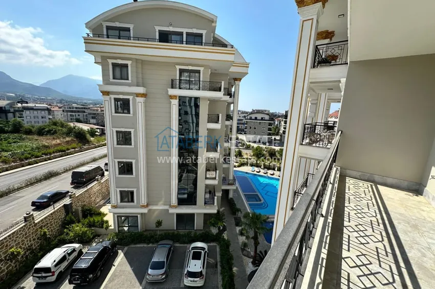 Приобрести Квартира 2+1 с чистовой отделкой в новом жилом комплексе, район Оба – Алания 12 